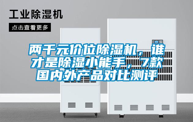 兩千元價位除濕機，誰才是除濕小能手，7款國內(nèi)外產(chǎn)品對比測評
