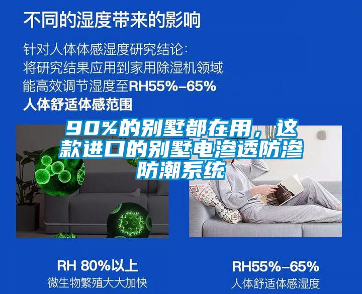 90%的別墅都在用，這款進(jìn)口的別墅電滲透防滲防潮系統(tǒng)