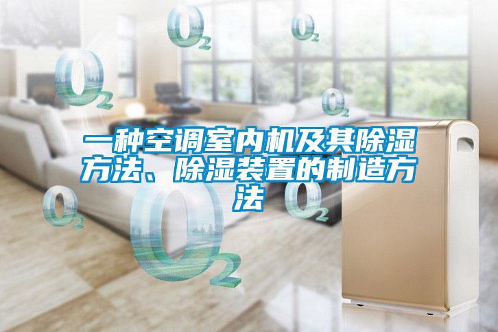 一種空調(diào)室內(nèi)機(jī)及其除濕方法、除濕裝置的制造方法