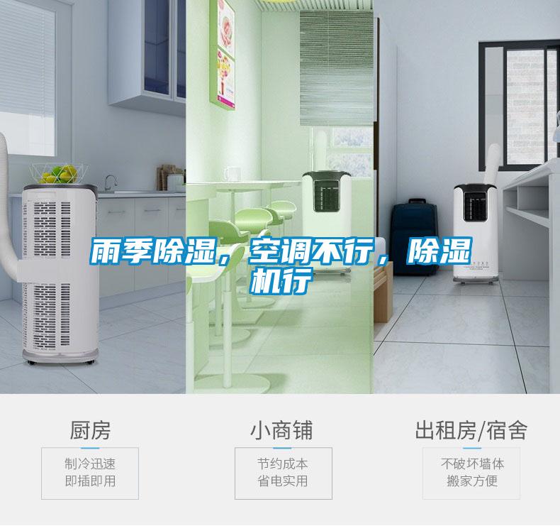 雨季除濕，空調(diào)不行，除濕機(jī)行
