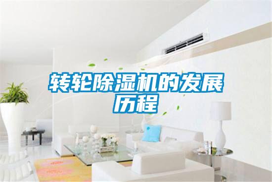 轉(zhuǎn)輪除濕機的發(fā)展歷程