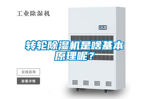 轉(zhuǎn)輪除濕機是啥基本原理呢？