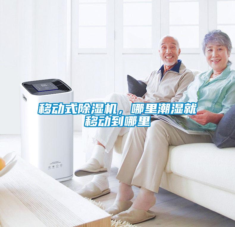 移動式除濕機，哪里潮濕就移動到哪里