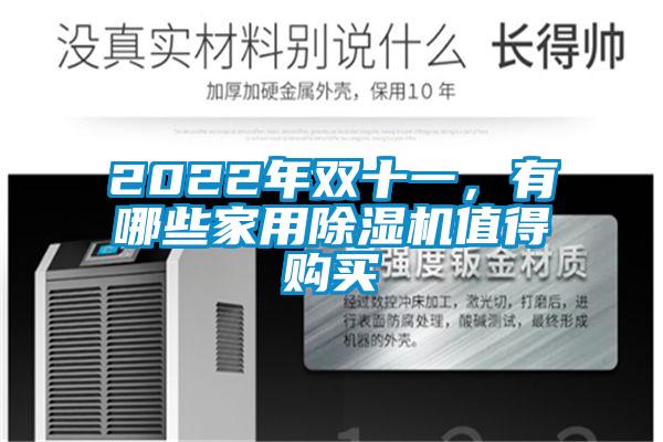 2022年雙十一，有哪些家用除濕機(jī)值得購買