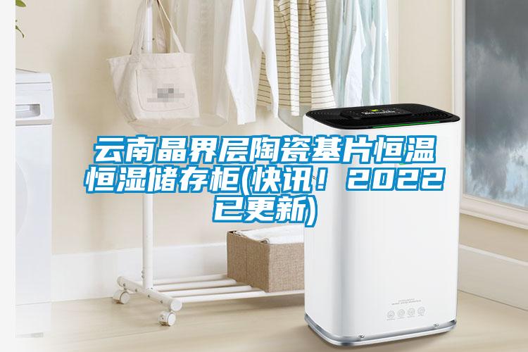 云南晶界層陶瓷基片恒溫恒濕儲(chǔ)存柜(快訊！2022已更新)