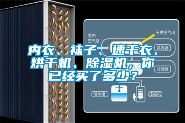 內(nèi)衣、襪子、速干衣、烘干機(jī)、除濕機(jī)，你已經(jīng)買了多少？