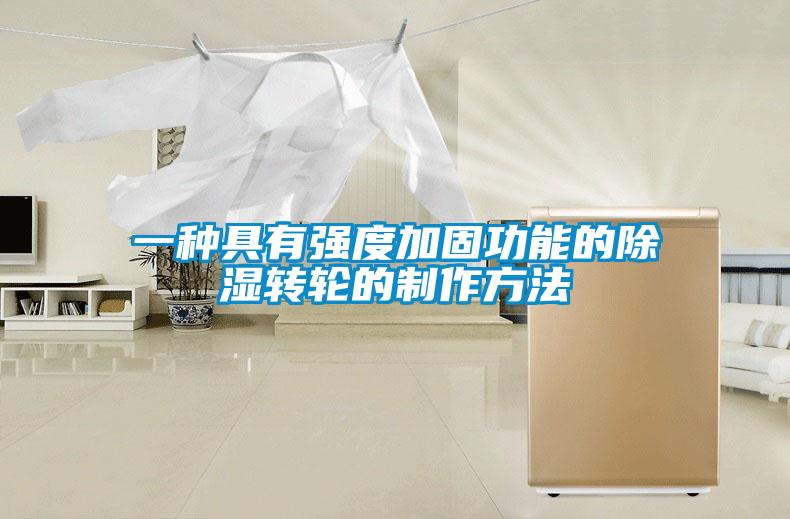 一種具有強(qiáng)度加固功能的除濕轉(zhuǎn)輪的制作方法