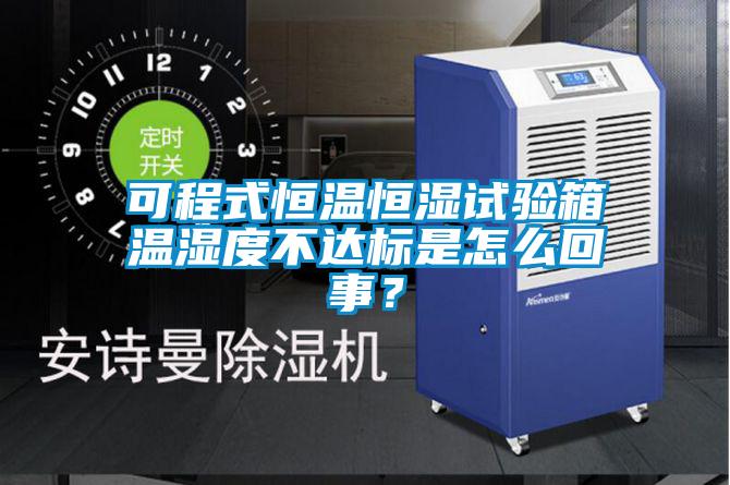 可程式恒溫恒濕試驗箱溫濕度不達(dá)標(biāo)是怎么回事？
