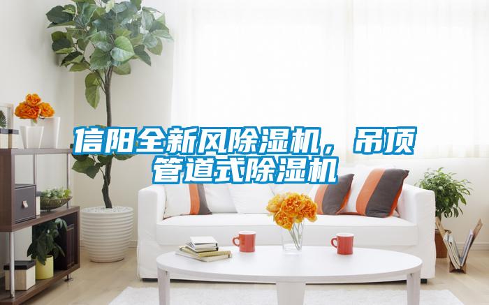 信陽全新風除濕機，吊頂管道式除濕機
