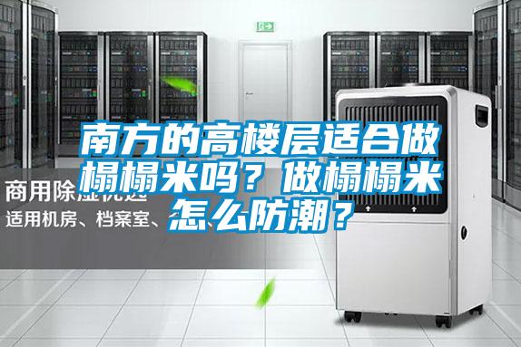 南方的高樓層適合做榻榻米嗎？做榻榻米怎么防潮？