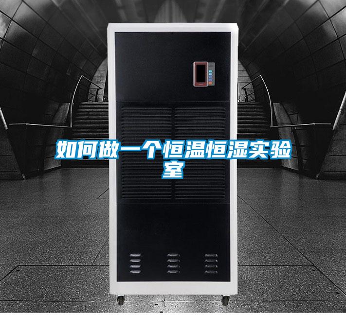 如何做一個恒溫恒濕實(shí)驗(yàn)室