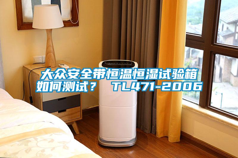 大眾安全帶恒溫恒濕試驗(yàn)箱如何測試？ TL471-2006