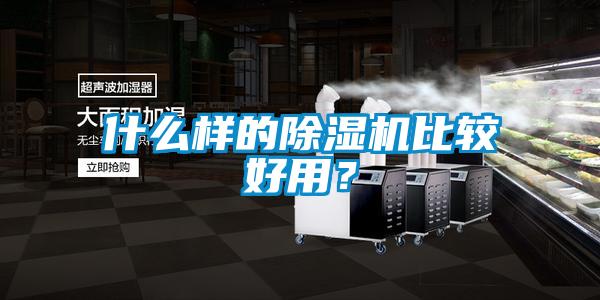 什么樣的除濕機比較好用？