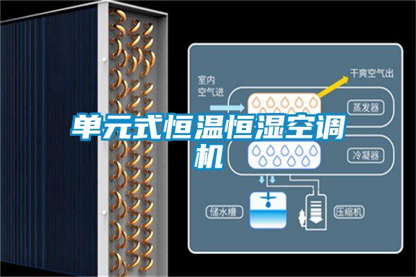 單元式恒溫恒濕空調(diào)機(jī)