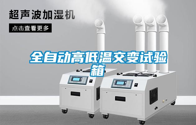 全自動(dòng)高低溫交變試驗(yàn)箱