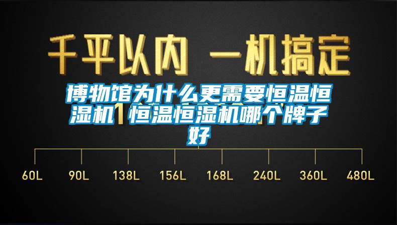 博物館為什么更需要恒溫恒濕機(jī) 恒溫恒濕機(jī)哪個牌子好