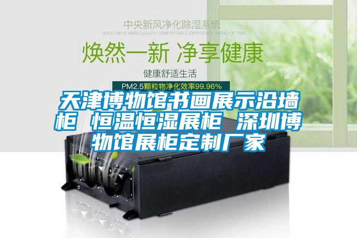 天津博物館書(shū)畫(huà)展示沿墻柜 恒溫恒濕展柜 深圳博物館展柜定制廠(chǎng)家