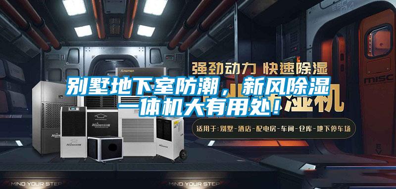 別墅地下室防潮，新風除濕一體機大有用處！