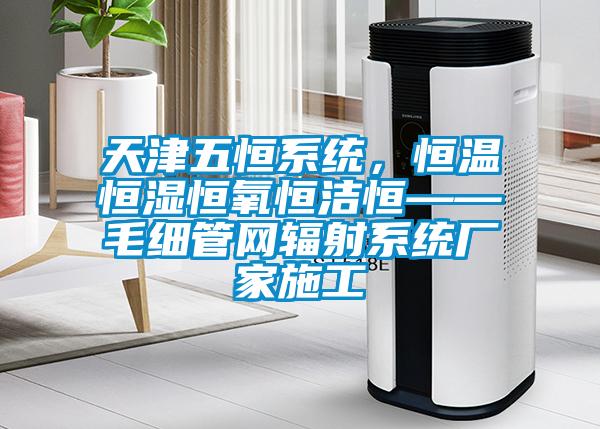 天津五恒系統(tǒng)，恒溫恒濕恒氧恒潔恒——毛細(xì)管網(wǎng)輻射系統(tǒng)廠家施工