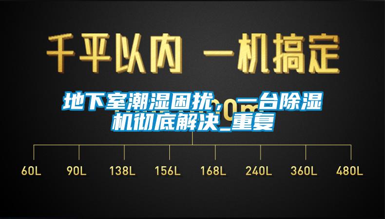 地下室潮濕困擾，一臺除濕機徹底解決_重復