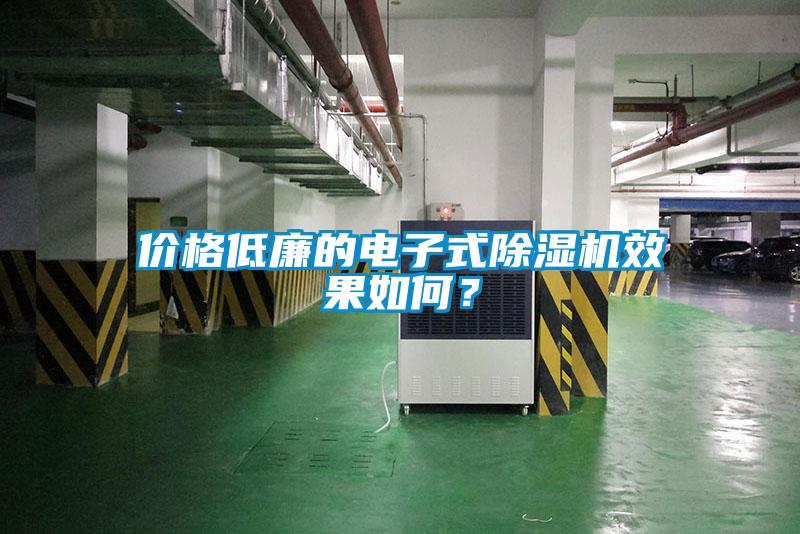價格低廉的電子式除濕機(jī)效果如何？