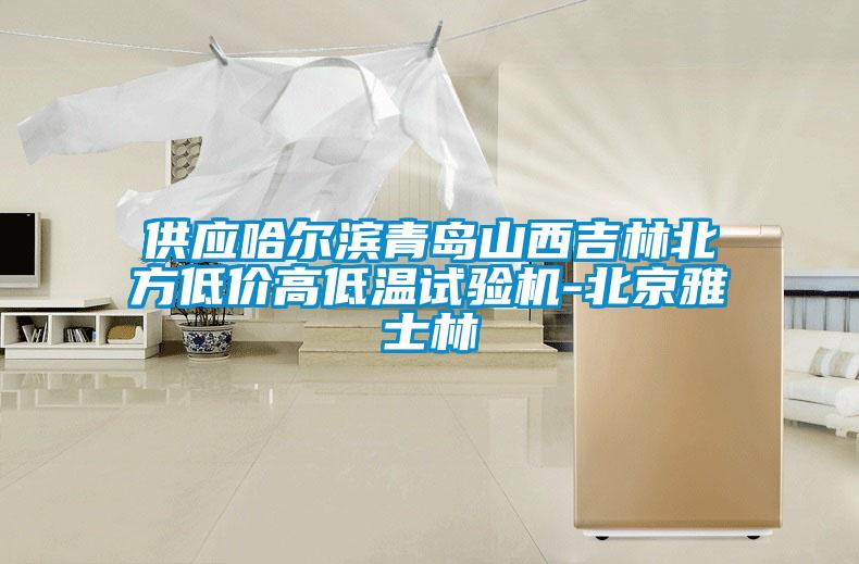 供應(yīng)哈爾濱青島山西吉林北方低價高低溫試驗機-北京雅士林