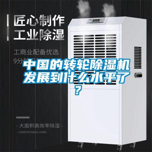 中國的轉(zhuǎn)輪除濕機發(fā)展到什么水平了？