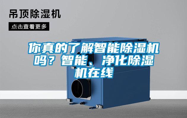 你真的了解智能除濕機(jī)嗎？智能、凈化除濕機(jī)在線