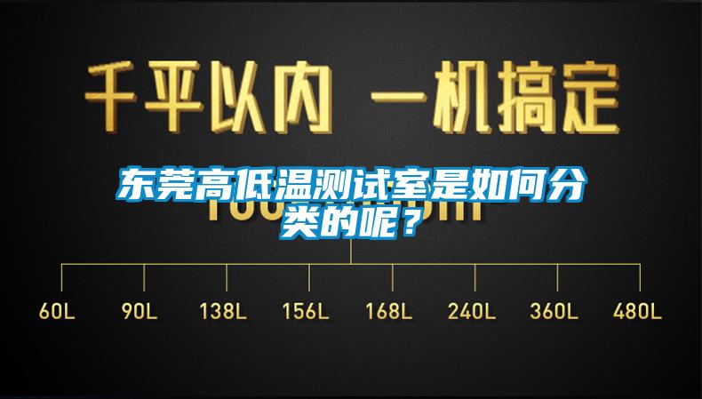 東莞高低溫測試室是如何分類的呢？