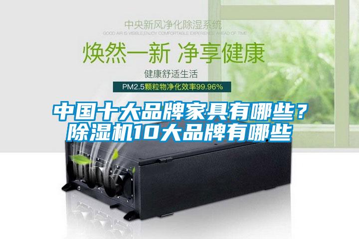 中國十大品牌家具有哪些？除濕機(jī)10大品牌有哪些