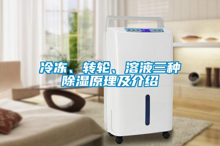 冷凍、轉(zhuǎn)輪、溶液三種除濕原理及介紹