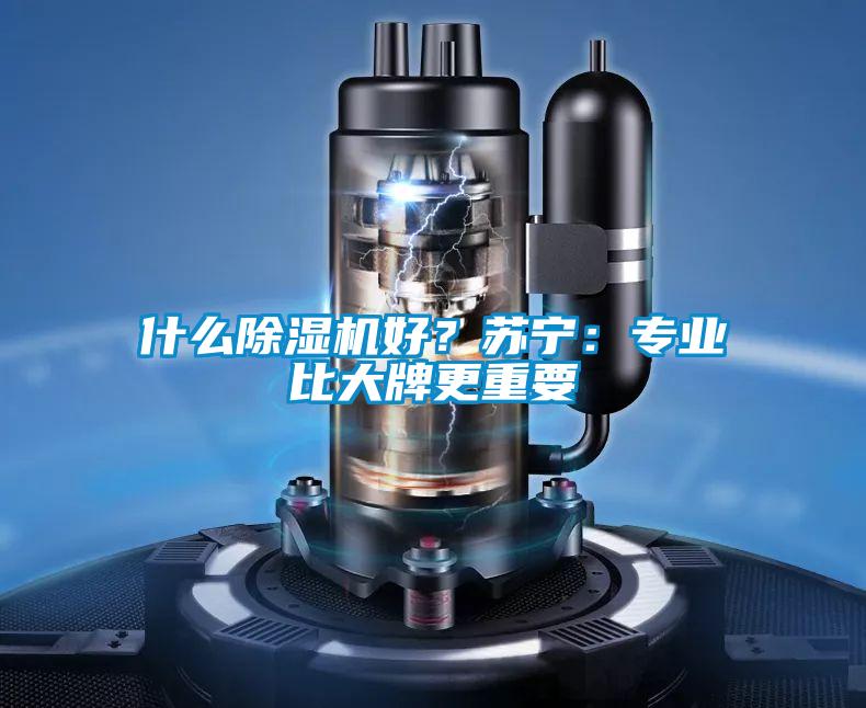 什么除濕機(jī)好？蘇寧：專業(yè)比大牌更重要