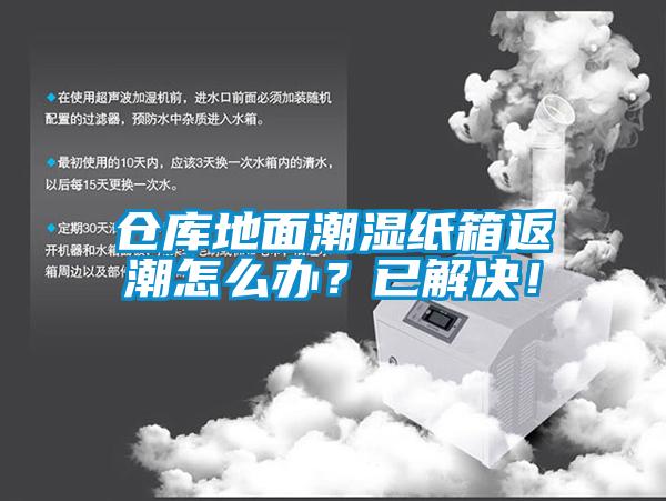 倉庫地面潮濕紙箱返潮怎么辦？已解決！