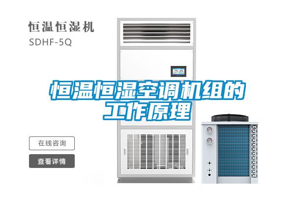 恒溫恒濕空調(diào)機組的工作原理