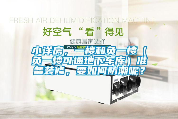 小洋房，一樓和負(fù)一樓（負(fù)一樓可通地下車庫）準(zhǔn)備裝修，要如何防潮呢？