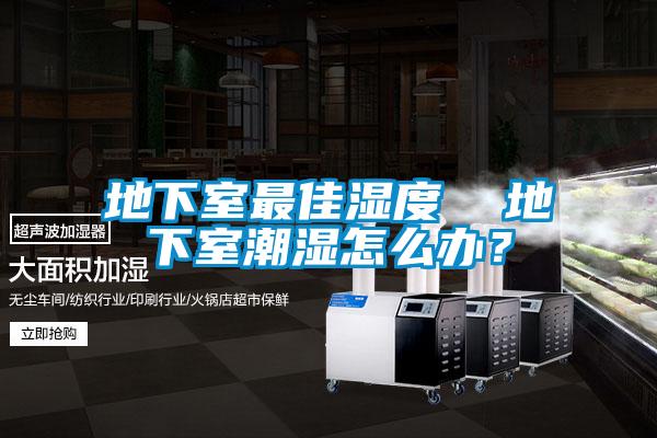 地下室最佳濕度  地下室潮濕怎么辦？