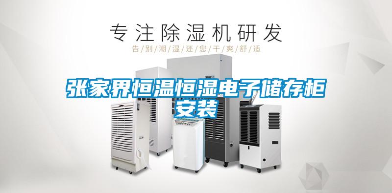 張家界恒溫恒濕電子儲(chǔ)存柜安裝