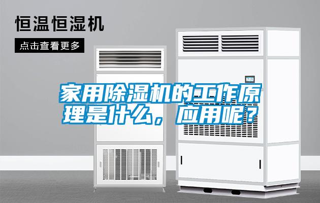 家用除濕機(jī)的工作原理是什么，應(yīng)用呢？