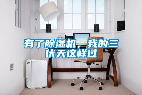有了除濕機(jī)，我的三伏天這樣過