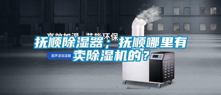 撫順除濕器；撫順哪里有賣除濕機的？