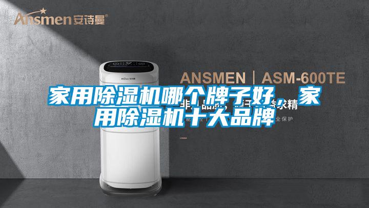 家用除濕機哪個牌子好，家用除濕機十大品牌
