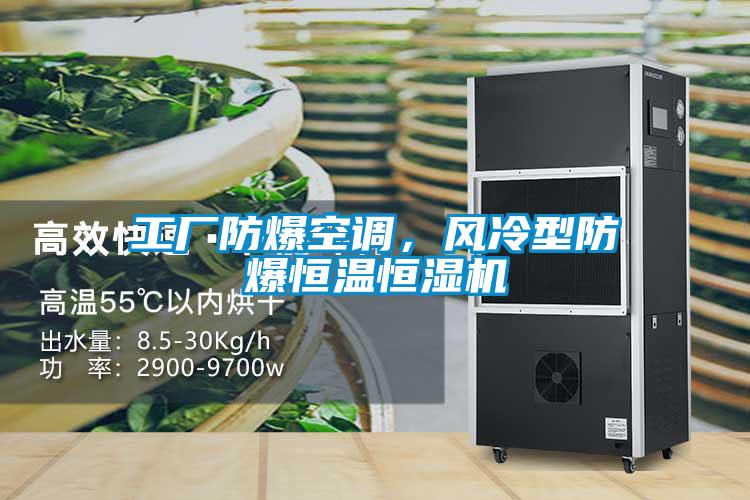工廠防爆空調(diào)，風(fēng)冷型防爆恒溫恒濕機(jī)