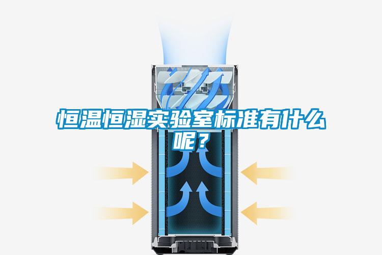 恒溫恒濕實(shí)驗(yàn)室標(biāo)準(zhǔn)有什么呢？