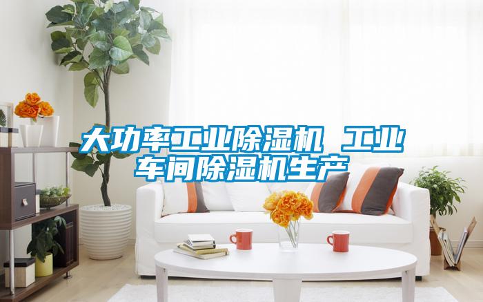 大功率工業(yè)除濕機 工業(yè)車間除濕機生產(chǎn)
