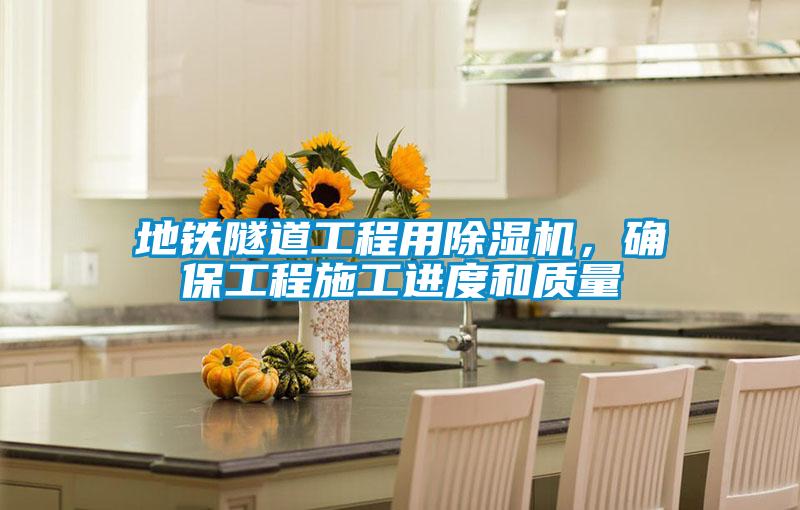 地鐵隧道工程用除濕機，確保工程施工進(jìn)度和質(zhì)量