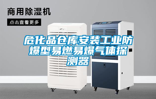 危化品倉庫安裝工業(yè)防爆型易燃易爆氣體探測器