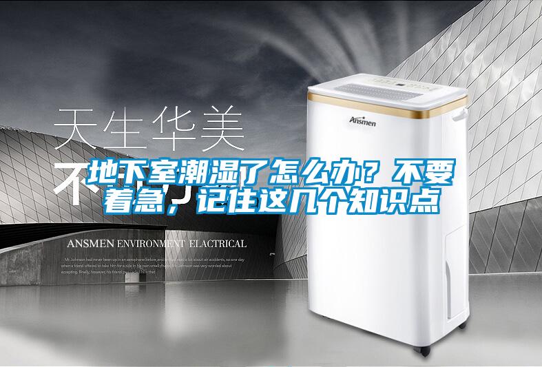 地下室潮濕了怎么辦？不要著急，記住這幾個(gè)知識(shí)點(diǎn)