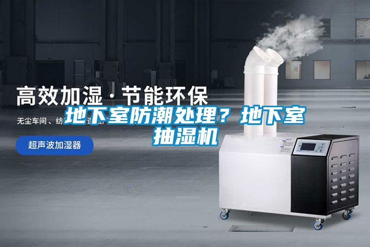 地下室防潮處理？地下室抽濕機