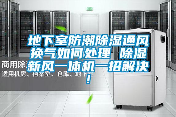 地下室防潮除濕通風(fēng)換氣如何處理 除濕新風(fēng)一體機(jī)一招解決!