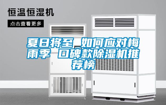 夏日將至 如何應(yīng)對(duì)梅雨季 口碑款除濕機(jī)推薦榜